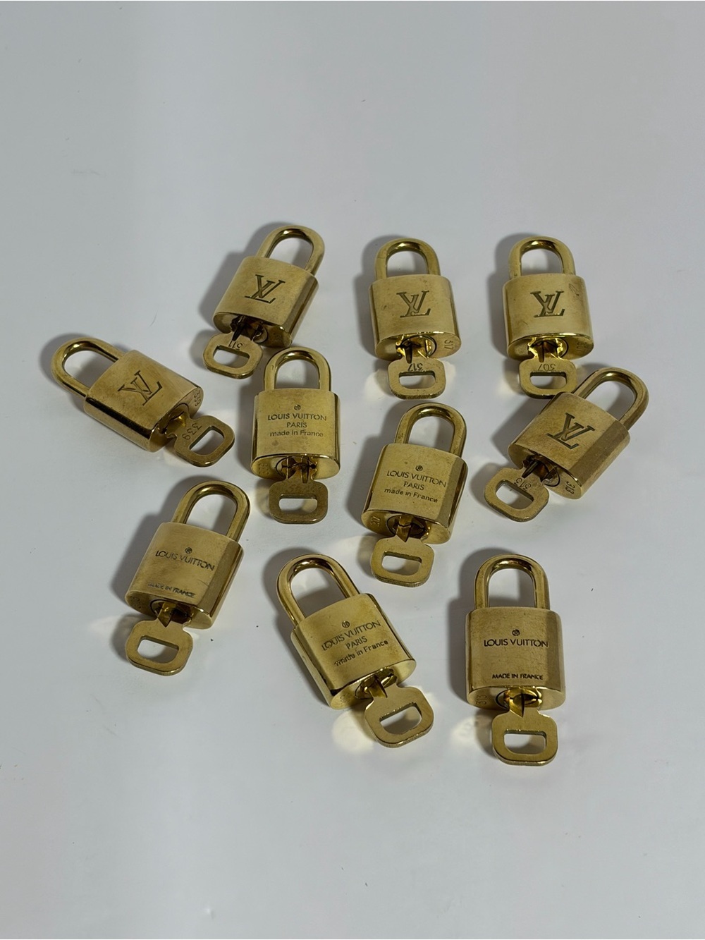 Louis Vuitton Gold Lock & Key (1)